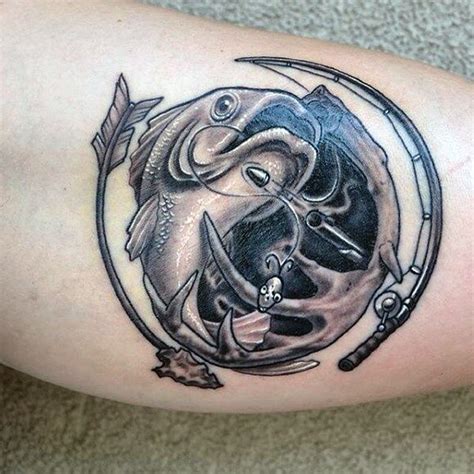 tattoo fishing|73 Amazing Fishing Tattoos for Men